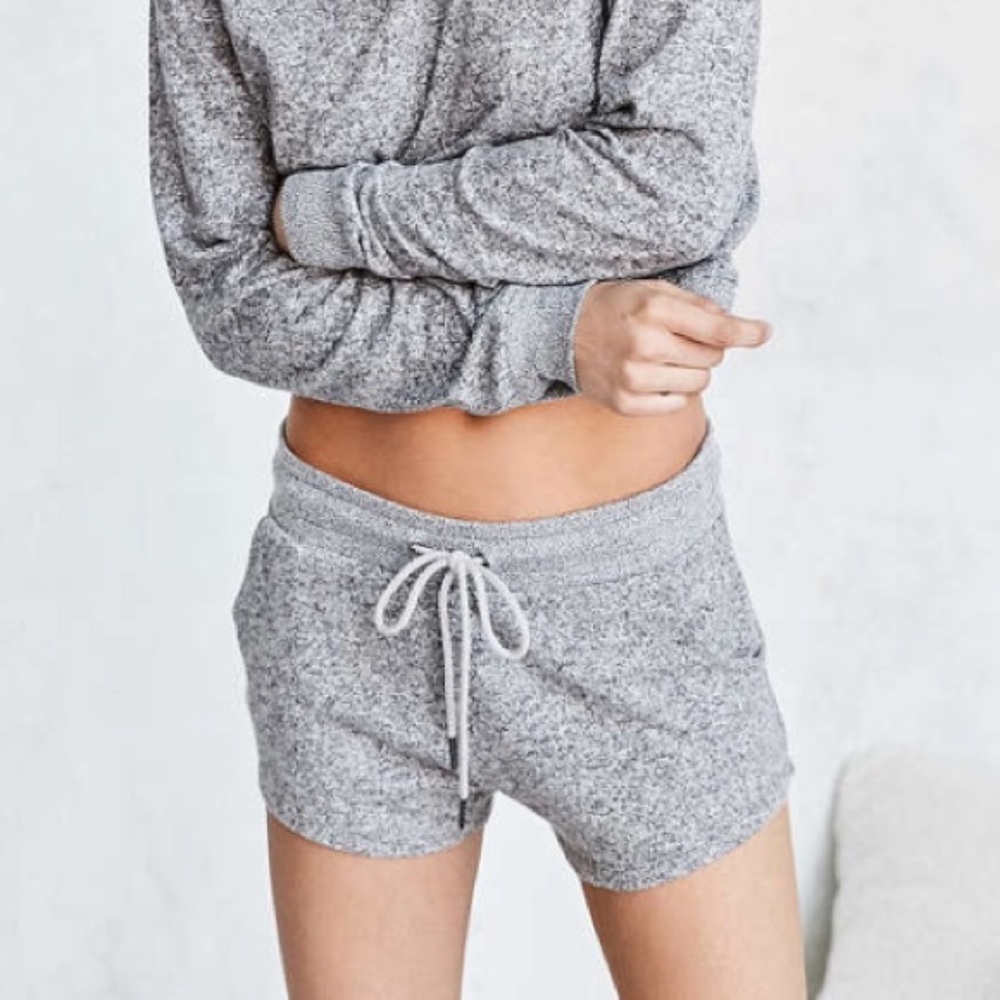Urban outfitters out from under grey shorts